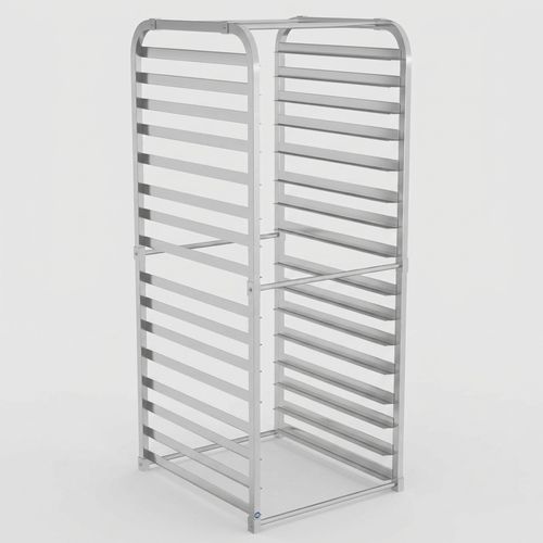 16-Pan Aluminum End-Load Bun Pan Rack